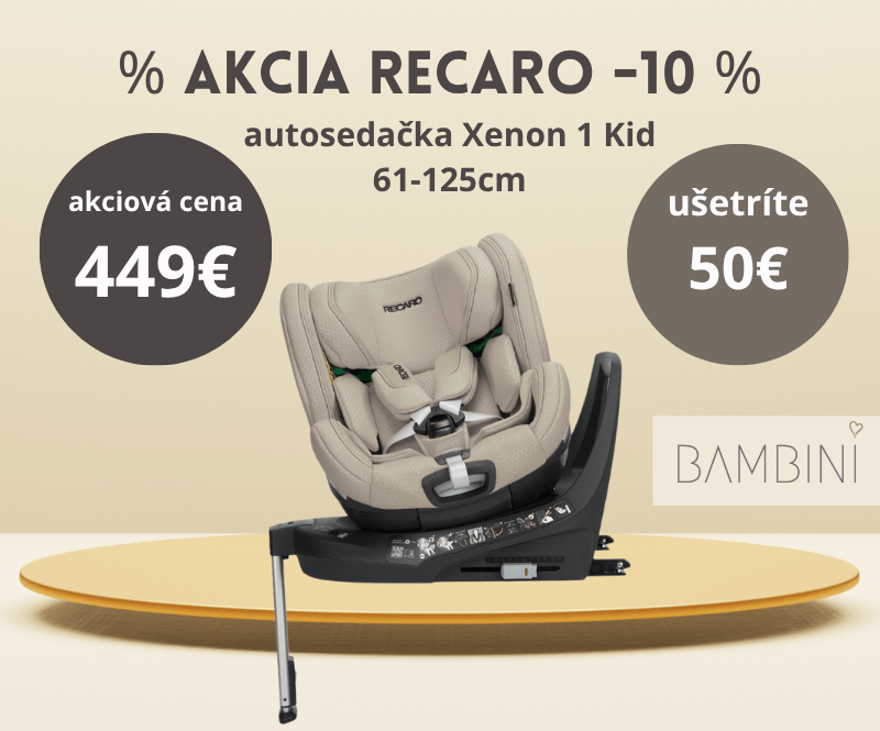 a akcia autosedačka recaro xenon 1 kid